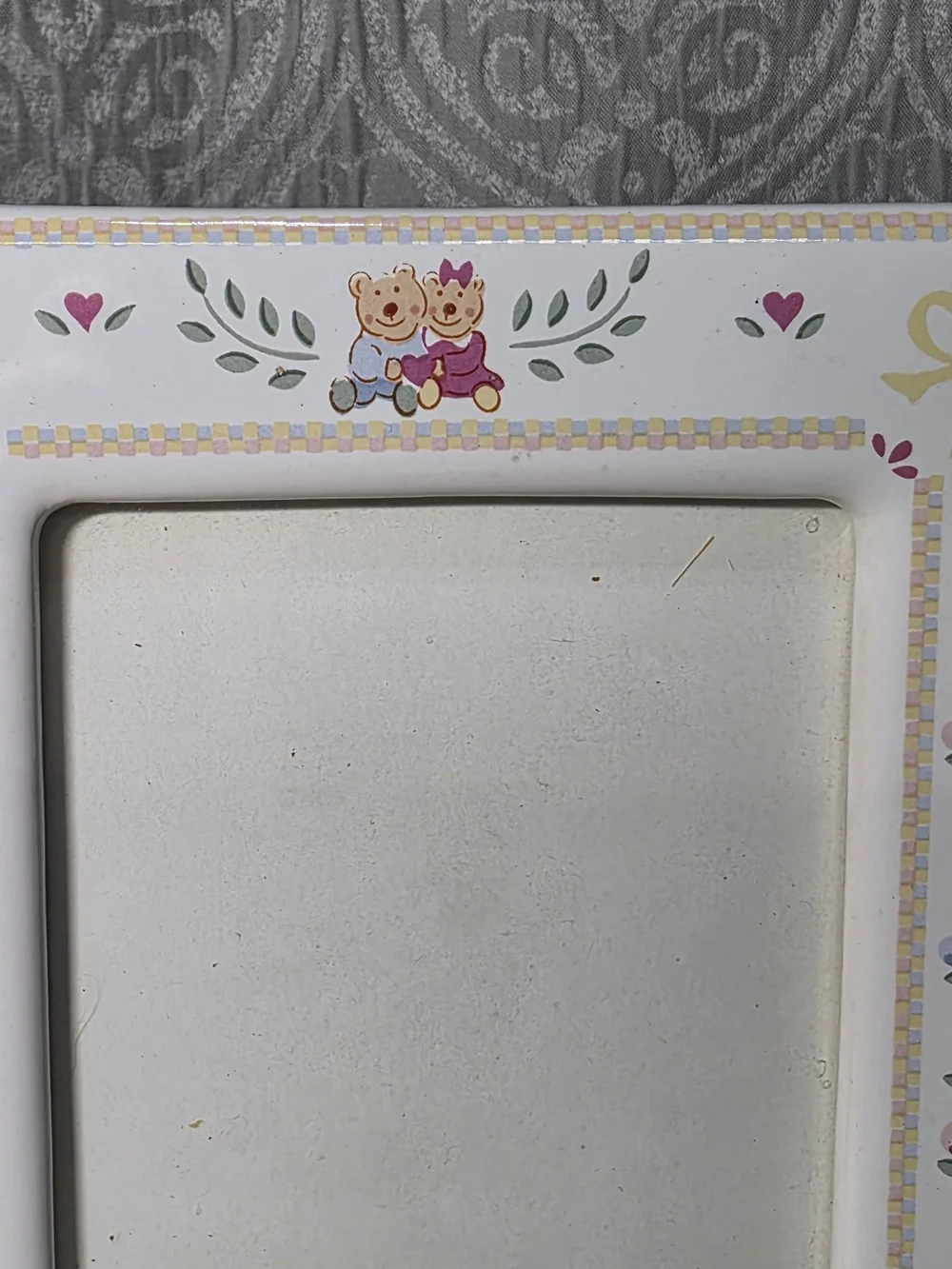 Vintage Ceramic Picture Frame